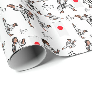Karate Wrapping Paper