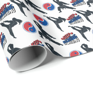 Karate Wrapping Paper