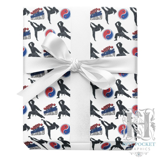 Karate Wrapping Paper (Creator Uploaded)
