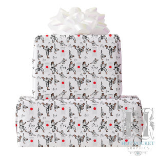 Karate Wrapping Paper