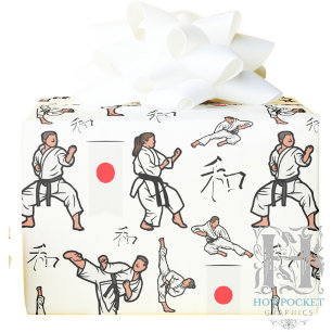Karate Wrapping Paper