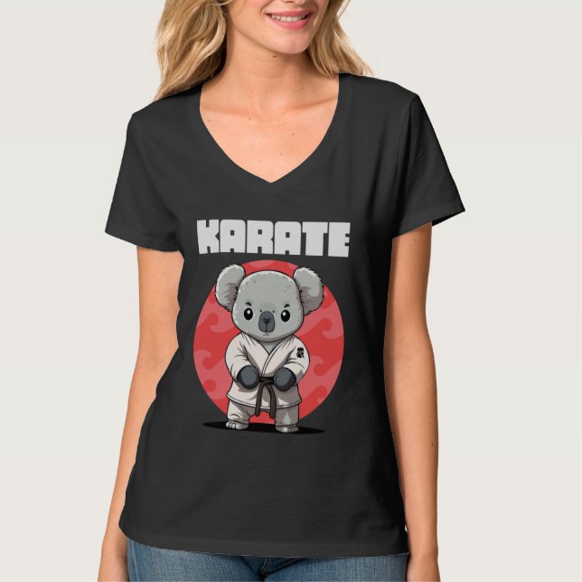 Karateka Karate Koala T-Shirt (Front)