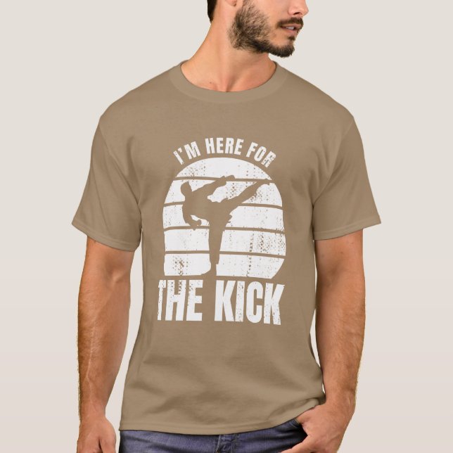 Karateka Quote retro T-Shirt (Front)
