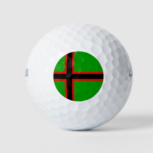 Karelia National Flag Golf Balls (Front)