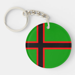 Karelia National Flag Key Ring