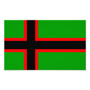 Karelia National Flag Photo Print