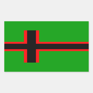 Karelia National Flag Rectangular Sticker