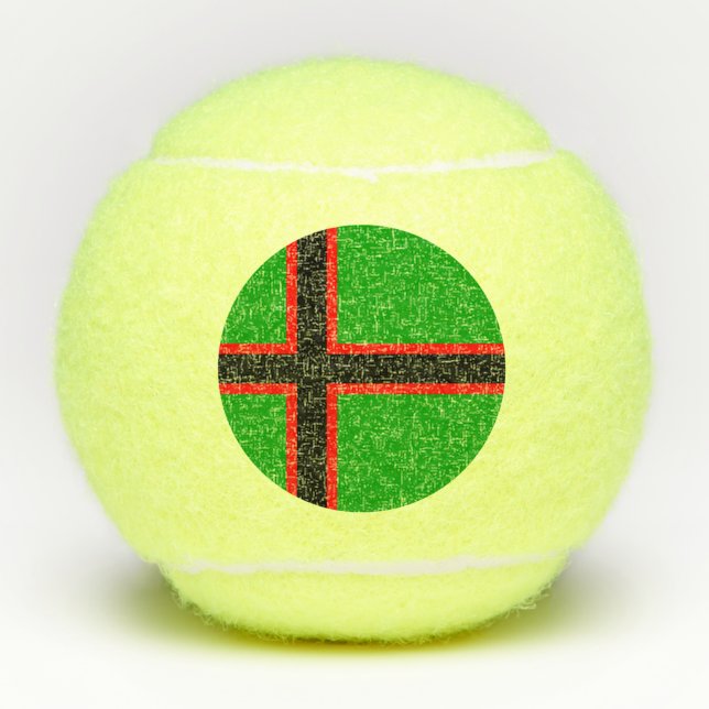 Karelia National Flag Tennis Balls (Front)