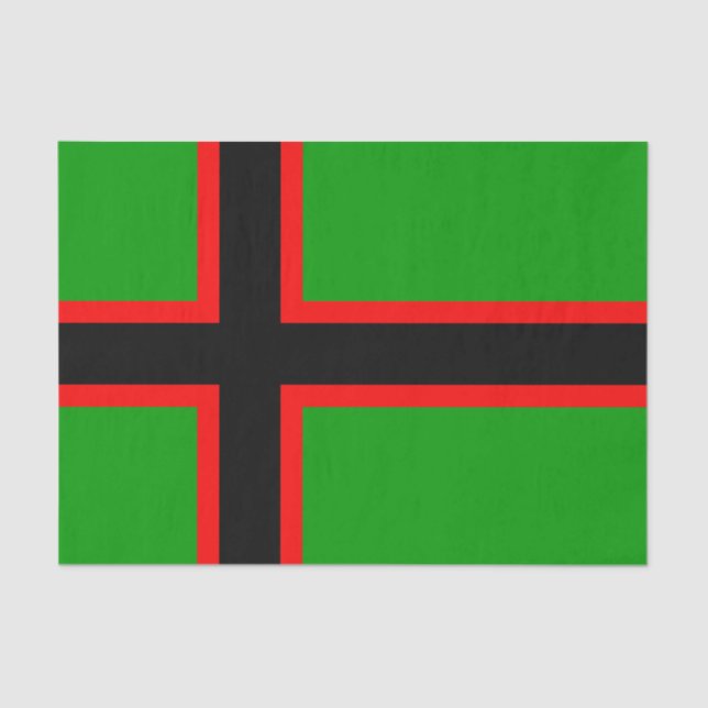 Karelia National Flag Tissue Paper (Front)
