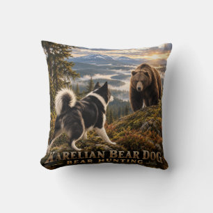 Karelian Bear Dog Cushion