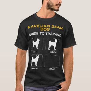 Karelian Bear Dog Guide To Training Dog T-Shirt