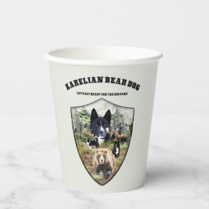 Karelian Bear Dog     Paper Cups