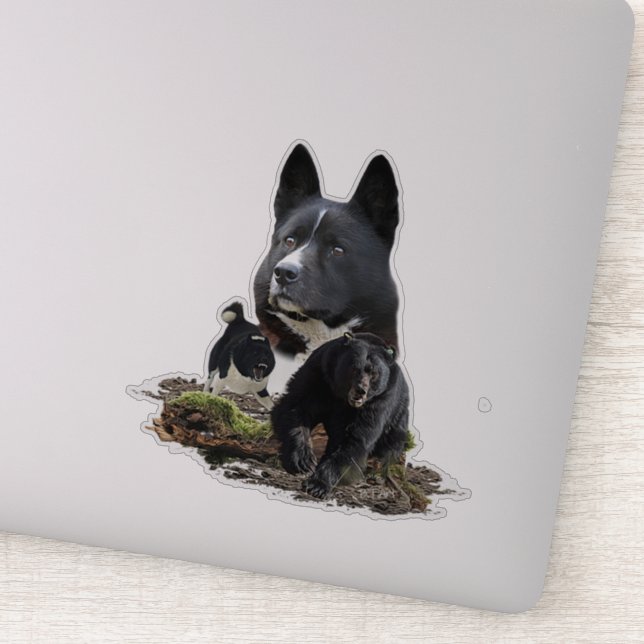 Karelian Bear Dog     Sticker (Detail)