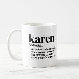 Karen Definition Coffee Mug