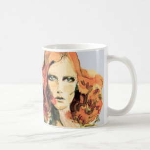 Karen Elson Watercolor Mug