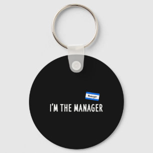Karen Halloween Costume - I'm The Manager Matching Key Ring
