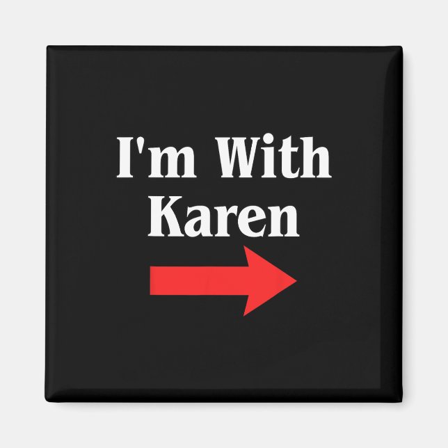 Karen Halloween Costume Magnet (Front)