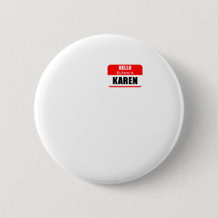 Karen Halloween Costume, Speak To The M 6 Cm Round Badge
