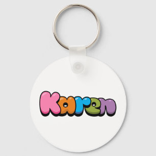Karen Key Ring