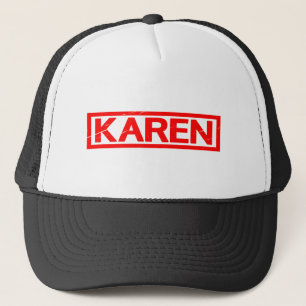 Karen Stamp Trucker Hat