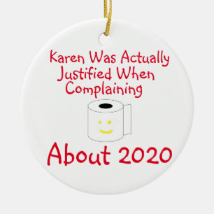 Karen was actually justified when complaining ceramic tree decoration