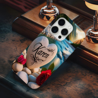 Karen's Heart by the River iPhone 15 Pro Case