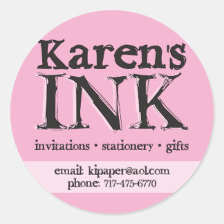 Karen's Ink sticker