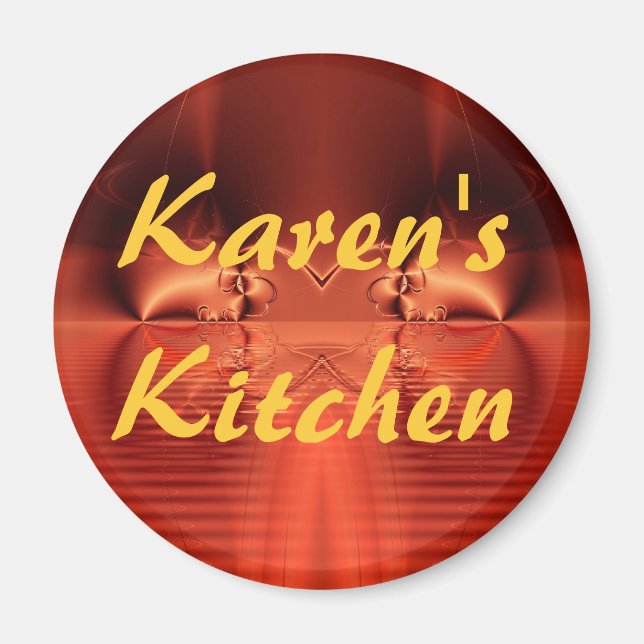 Karen's Kitchen Magnet (Front)