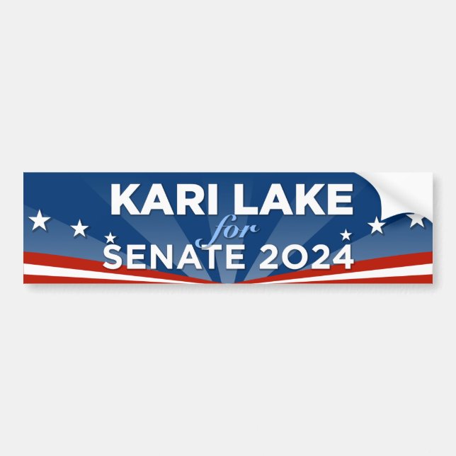 Kari Lake Senate 2024 Bumper Sticker (Front)