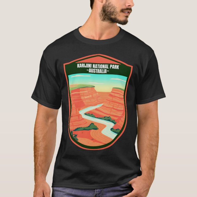 Karijini National Parks � The Endless Horizon of A T-Shirt (Front)