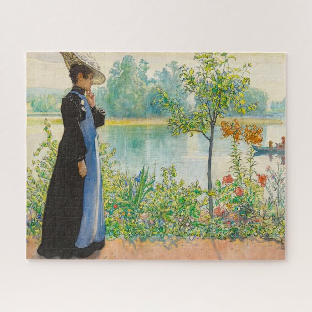 Karin by the Shore by Carl Larsson Jigsaw Puzzle (Horizontal)