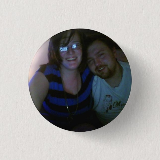Karina and Henry 3 Cm Round Badge (Front)