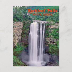 Karkloof falls, South Africa Postcard
