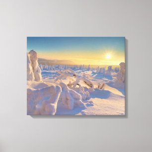 Karkonosze Mountains, National Park Canvas Print