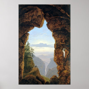 Karl Friedrich Schinkel The Gate in the Rocks Poster