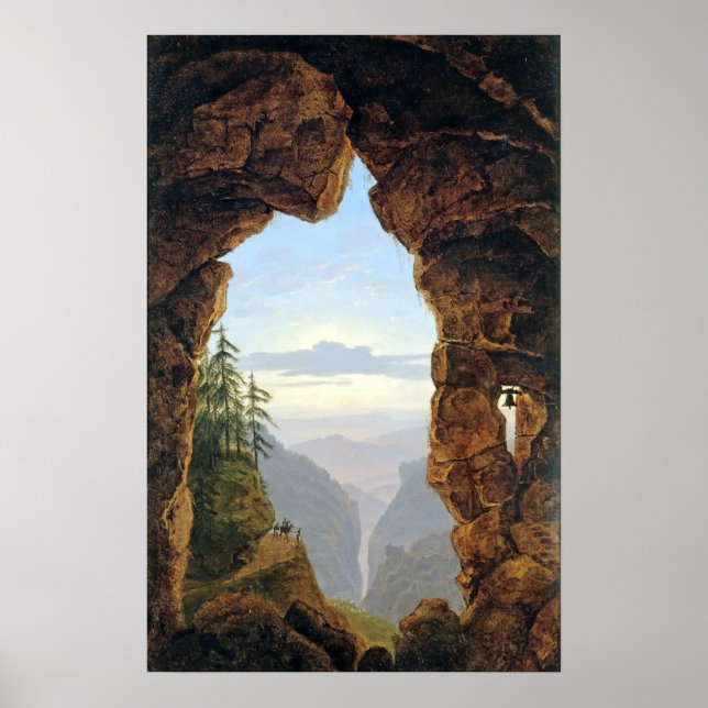 Karl Friedrich Schinkel The Gate in the Rocks Poster (Front)