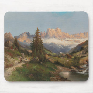 Karl Kaufmann In the Dolomites Mouse Mat