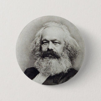 Karl Marx 6 Cm Round Badge