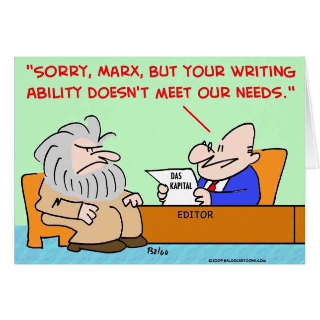 karl marx ability needs (Front Horizontal)