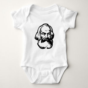 Karl Marx Baby Bodysuit
