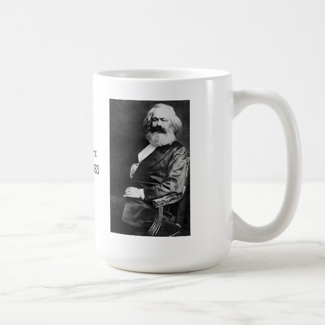 Karl Marx Coffee Mug (Right)