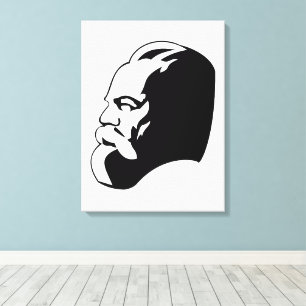 Karl Marx, Communism, Socialism, Soviet Union Canvas Print