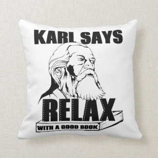 Karl Marx Cushion
