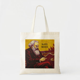 Karl Marx (Founder of Marxism) gift Tote Bag