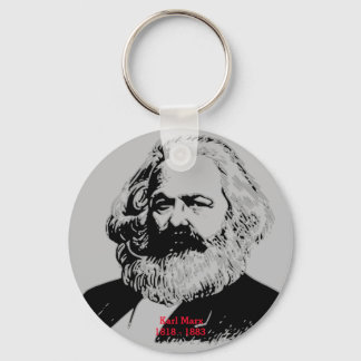 Karl Marx Key Ring