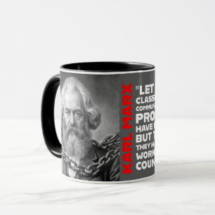 Karl Marx Lose them chains ! workers unite ! Mug