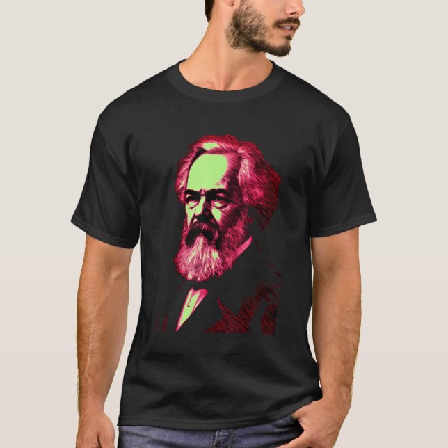 Karl Marx Marxism Socialism Communism Political Wo T-Shirt (Front)