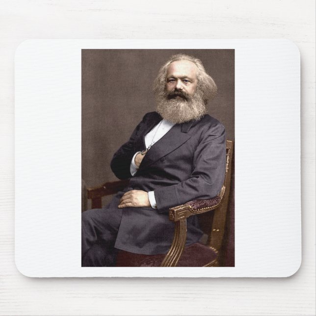 Karl Marx Mouse Mat (Front)
