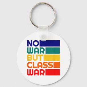 Karl Marx No War But Cl War Radical Leftist Key Ring