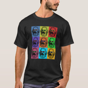 Karl Marx Pop   Revolution Philosopher Teacher T-Shirt